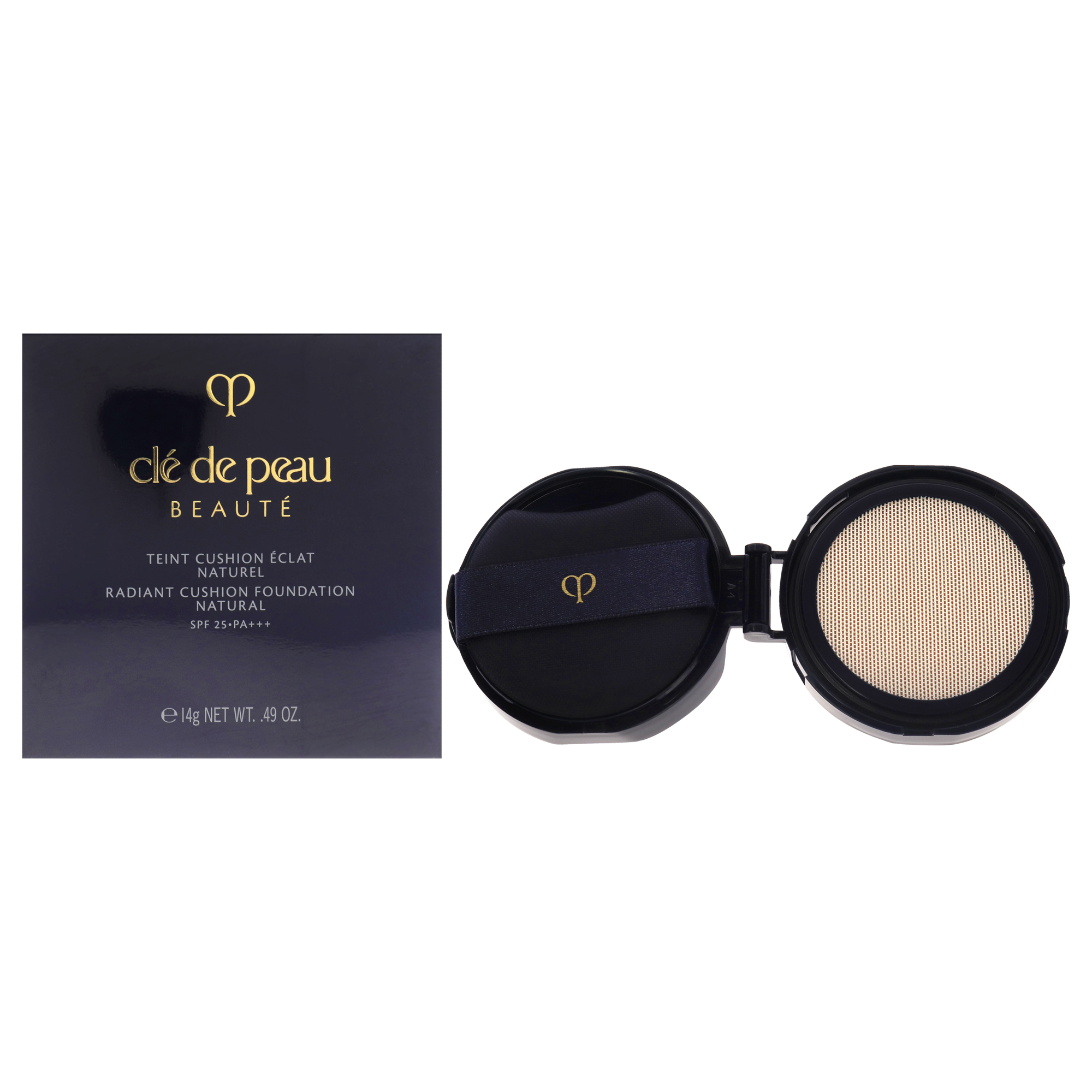 CLÉ DE PEAU BEAUTÉ Radiant Cushion Foundation SPF 25 – Cushion Make-up Für Natürlichen Glow In B20 Light Medium Beige