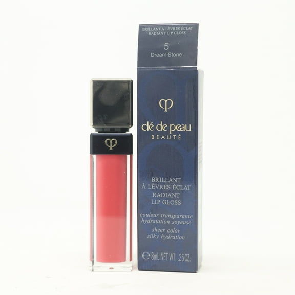 Cle De Peau Beaute Radiant Lip Gloss 5 Dream Stone 0.25oz/8ml New With Box