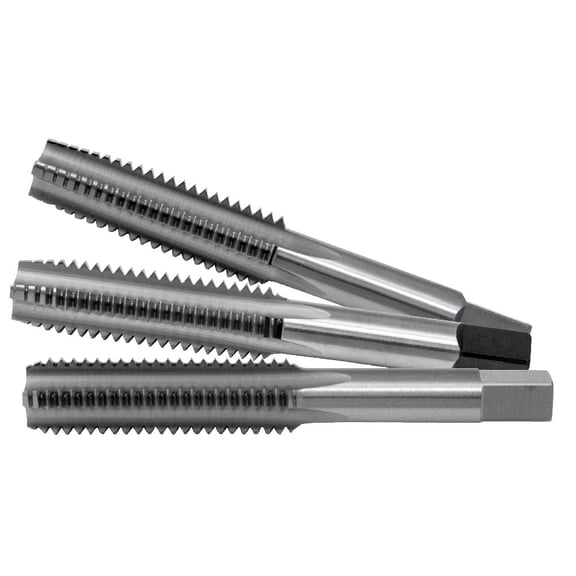 Cle-Line C62004 Taper Plug and Bottoming Hand Tap Set 4-40 UNC