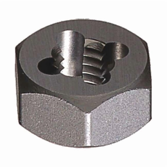 Cle-Line HSS Hexagon Rethreading Die 492 Cle-Line 3/8-24UNF C77610