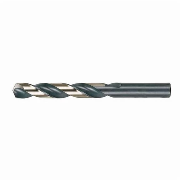 135 Degree Heavy-Duty Jobber Length Drill  1878 Black & Gold HSS RHS/RHC No 46