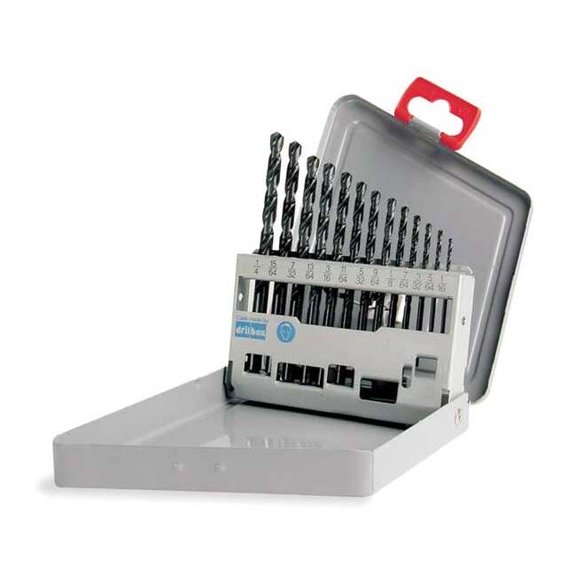 Cle-Line Jobber Drill Set,13 pc,HSS C21157