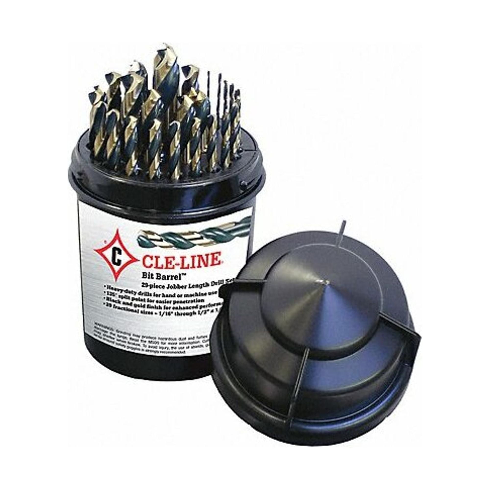 CleLine Mechanics Drill Set,29 pc,HSS C21165