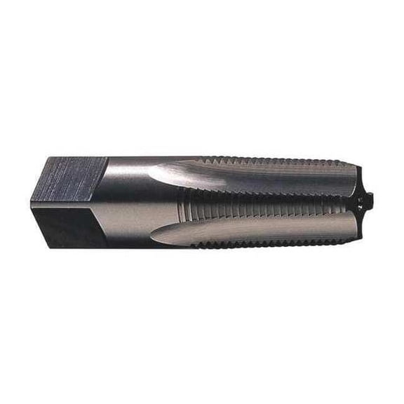 Cle-Line Pipe Tap, 1/2"-14, Semi-Bottoming, 4 Flutes, NPT C64217