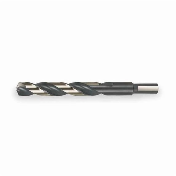 135 Degree Heavy Duty Mechanics Length Drill 1876 Black & Gold HSS RHS/RHC 1/2
