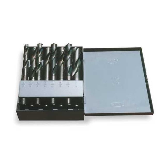 Cle-Line Reduced Shank Drill Set,8pc,HSS C21135