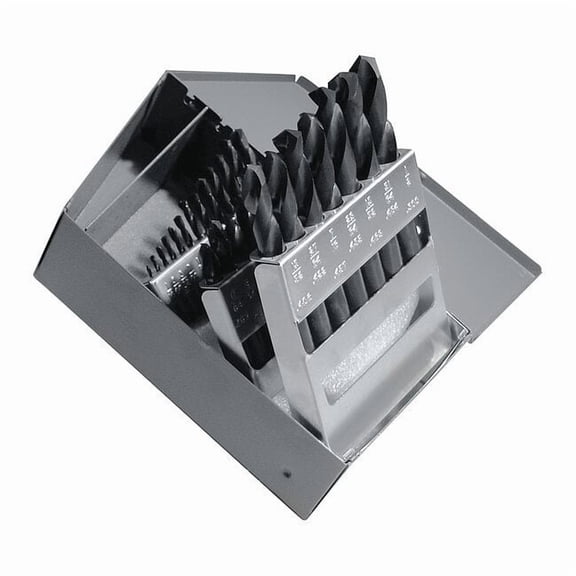 Cle-Line Screw Machine Drill Bit Set,29pc,HSS C21133
