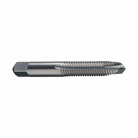 Spiral Point Tap, #2-56, Plug, UNC, 2 Flutes, Bright C00778