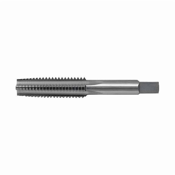 Straight Flute (Hand) Straight Flute Hand Tap, 5/8"-18, Taper, UNF, High Speed Steel, 4