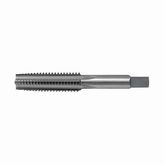 Straight Flute (Hand) Straight Flute Hand Tap, #8-32, Taper, UNC, High Speed Steel, 4