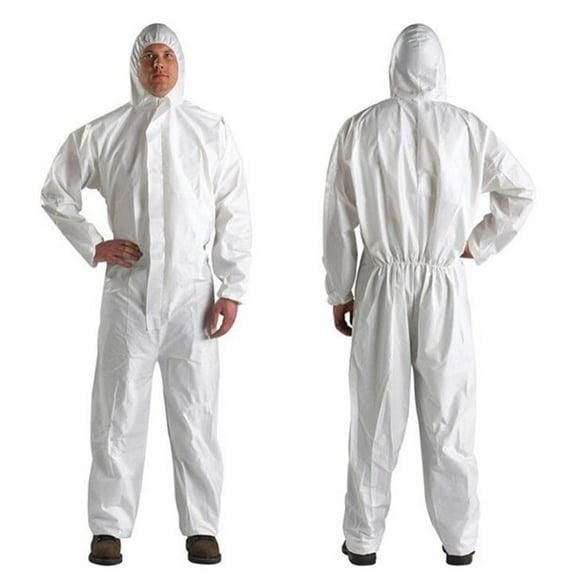 Cleaing Disposable SMS Breathable Coverall, Pack of 3, Hazmat Suit, Painters Coveralls, X-Large