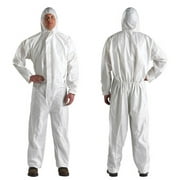 Cleaing Disposable SMS Breathable Coverall, 3 Pack, Hazmat Suit, Painters Coveralls, X-Large