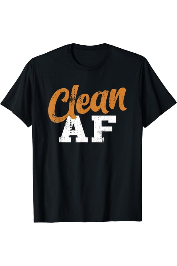 Clean AF Narcotics Anonymous Sobriety Recovery Matters Sober T-Shirt