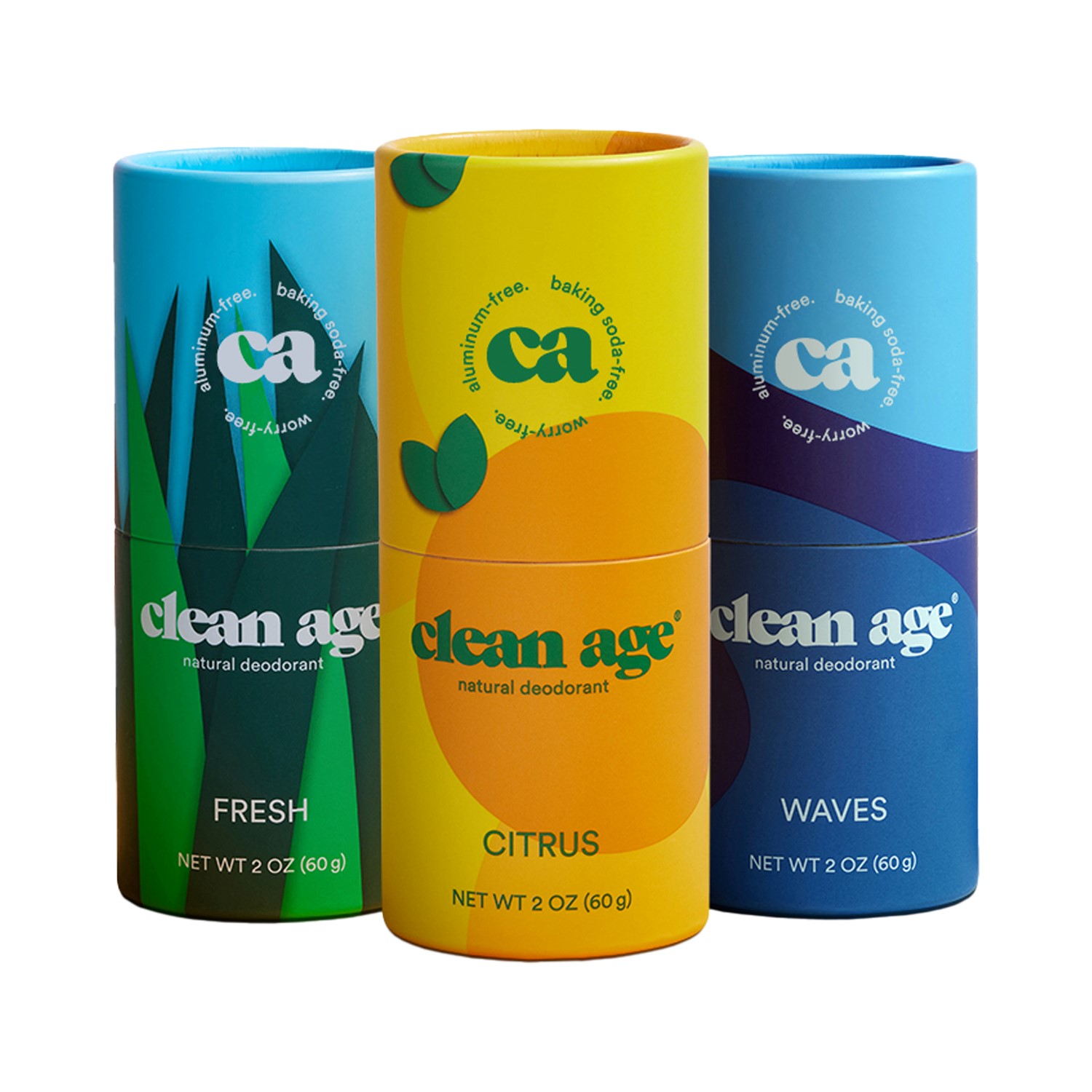 Clean Age Deodorant Natural Deodorant for Teens Naturally Fresh Deodorant AluminumFree