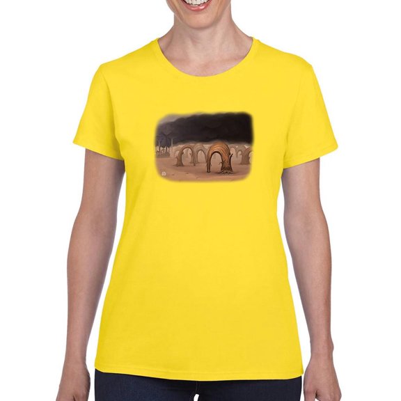 Clean Air T-Shirt Women -Ali Rastroo Designs, Female Medium