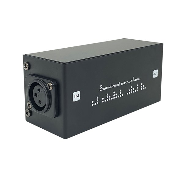 Clean Amplifiers, Microphone Preamplifier Perfect for Studio Podcasting Improve Sound Quality for Streaming