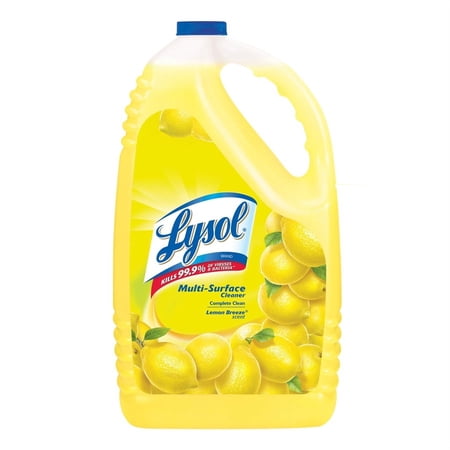 Clean And Fresh Multi-surface Cleaner, Sparkling Lemon And Sunflower Essence, 144 Oz Bottle, 4/carton