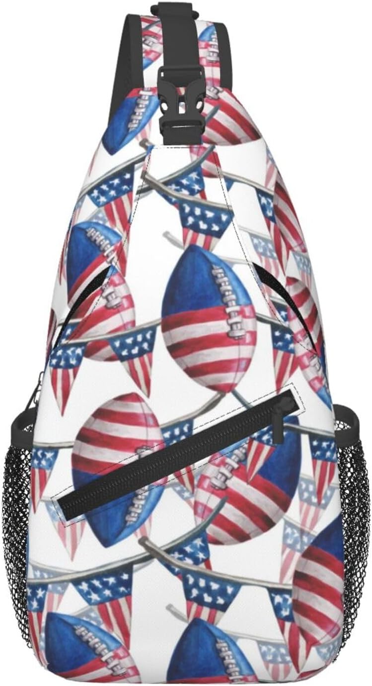 Clean Avocado Sling Bag Lightweight Shoulder Chest Bags Multipurpose