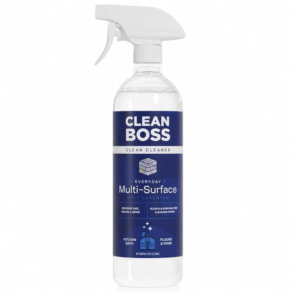 CleanBoss Everyday Multi-Surface Cleaner, Soft Lavender, 24 fl oz