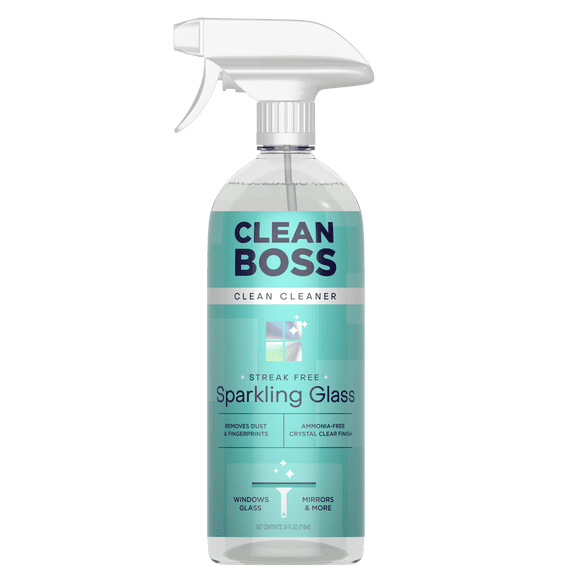 CleanBoss Streak Free Sparkling Glass Cleaner