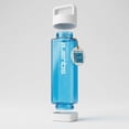thumbnail image 1 of Clean Bottle 25 oz Tritan Square BPA-Free Water Bottle with Easy-Clean Design and Leak-Proof Cap Blue, 1 of 6