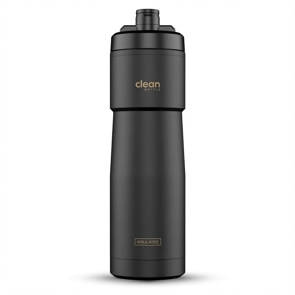 Clean Hydration Insulated Sport Water Bottle 23 oz