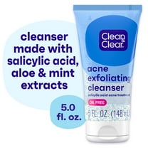 Clean & Clear Acne Triple Clear Exfoliating Facial Scrub, 5 oz