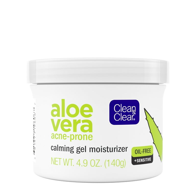 Mariner forlade Glat Clean & Clear Aloe Vera Calming Gel Acne Facial Moisturizer, 4.9 oz -  Walmart.com