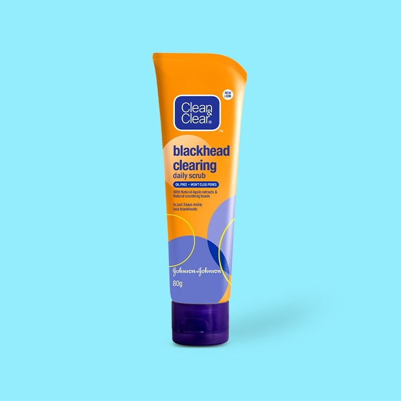 Clean & Clear Blackhead Clearing Daily Scrub 40g