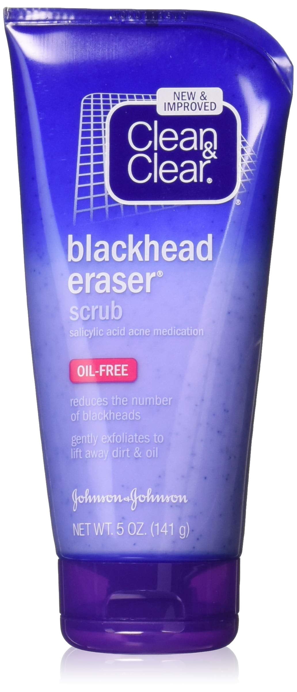 Clean & Clear Blackhead Eraser Facial Scrub with 2 Salicylic Acid Acne