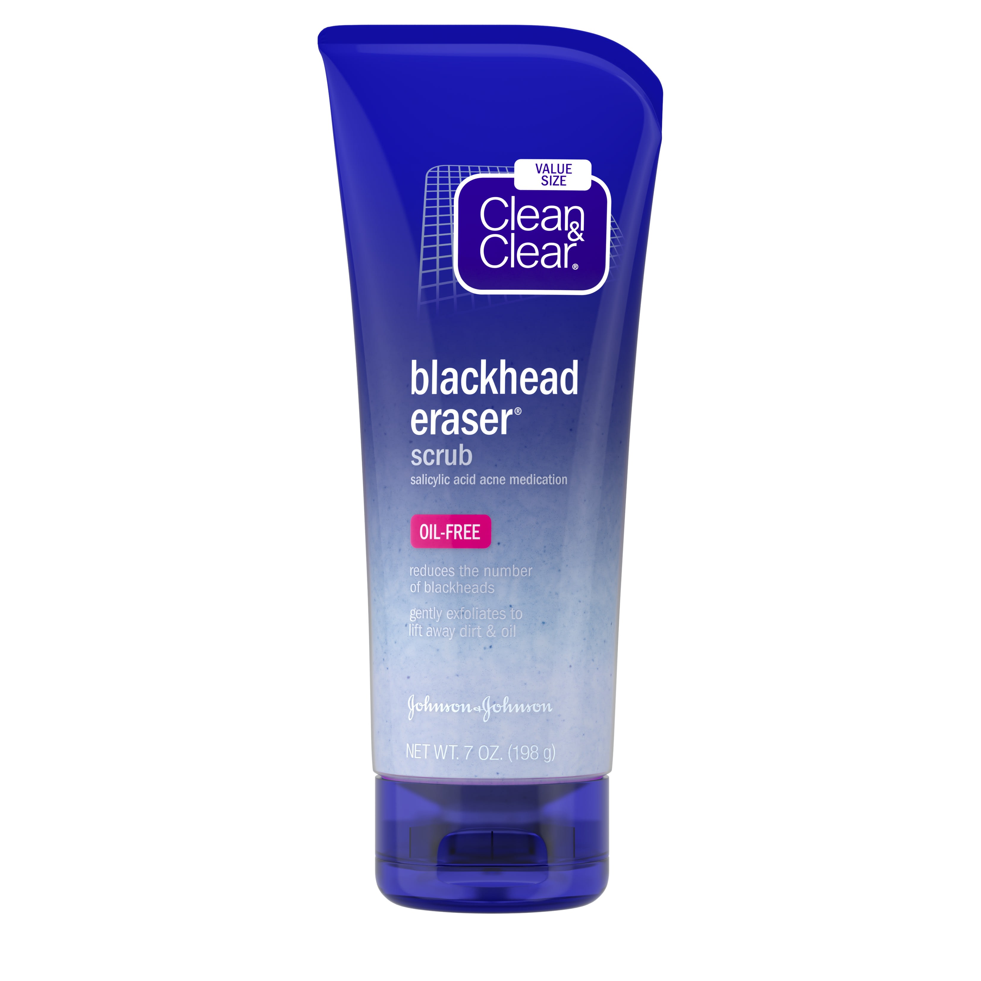 Clean & Clear Blackhead Eraser Facial Scrub with Salicylic Acid, 7 oz - image 1 of 4