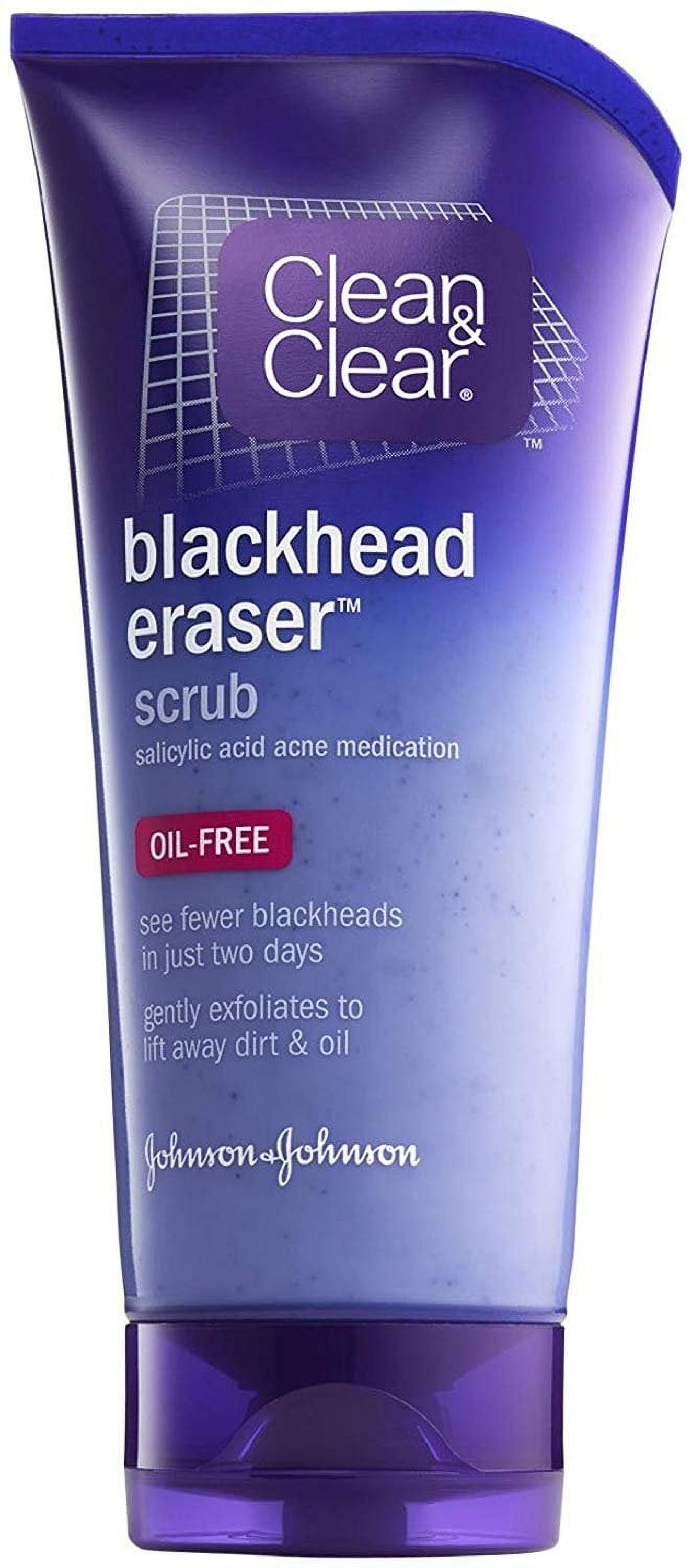 Clean & Clear Blackhead Eraser Salicylic Acid Acne Medication, OilFree