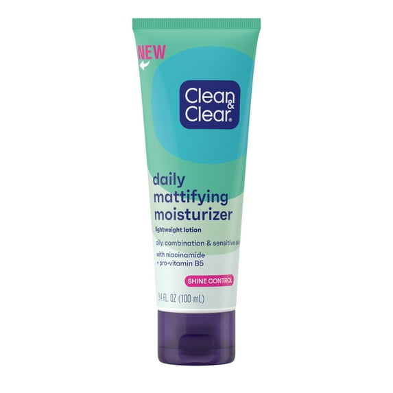 Clean & Clear Daily Mattifying Moisturizer, Shine Control, 3.4 fl. oz