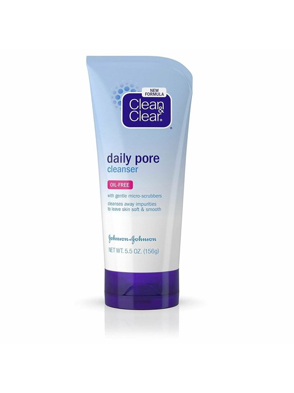Daily Pore Cleanser w/ Gentle Micro-Scrubbers, Oil-Free, 5.5 Oz, 2 Pack