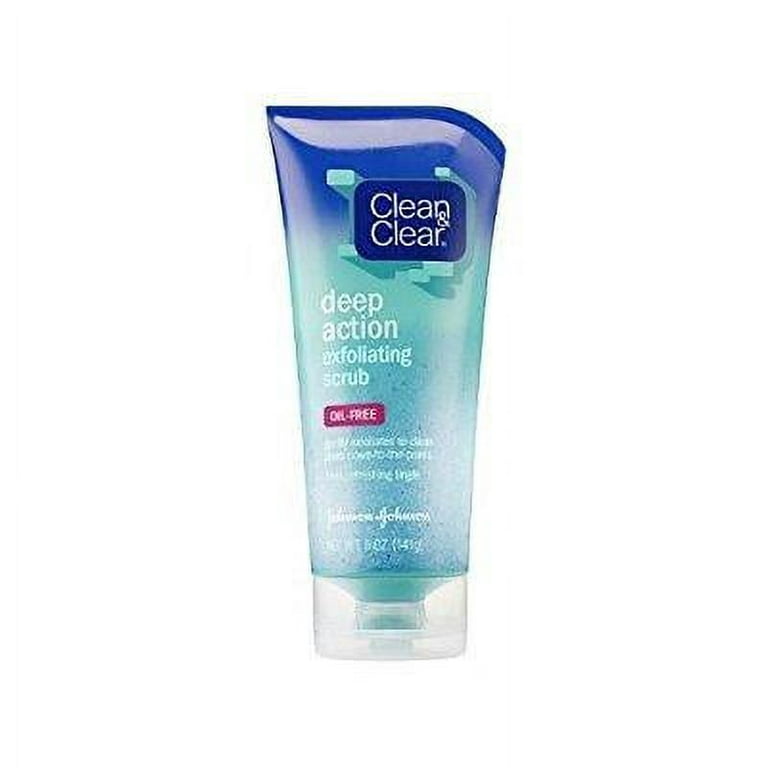 Clean & Clear Day and Night Acne Face Wash, Oil-Free, 8 fl oz (2 Pack)