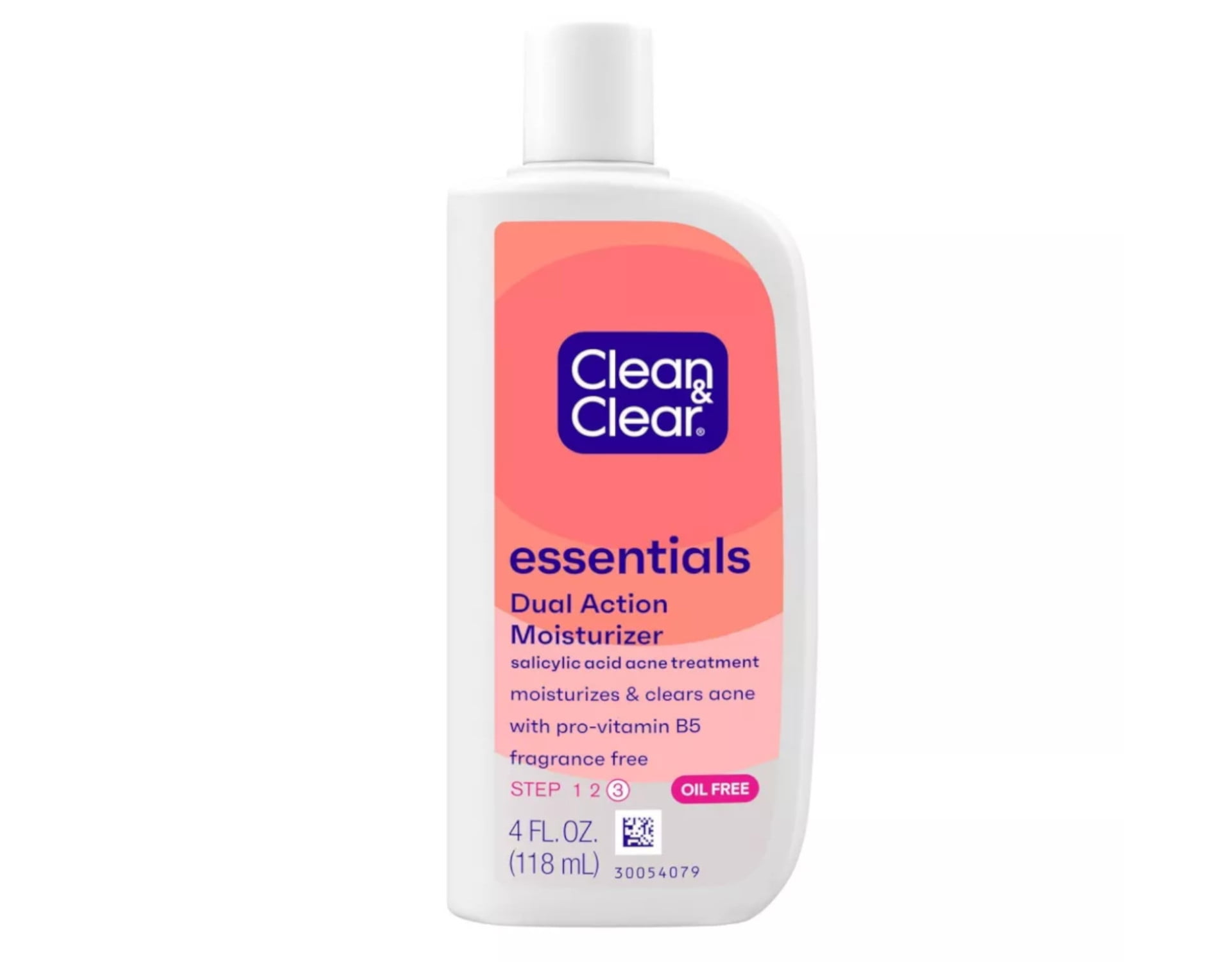 Clean & Clear Dual Action Oil-Free Face Lotion, Salicylic Acid ...