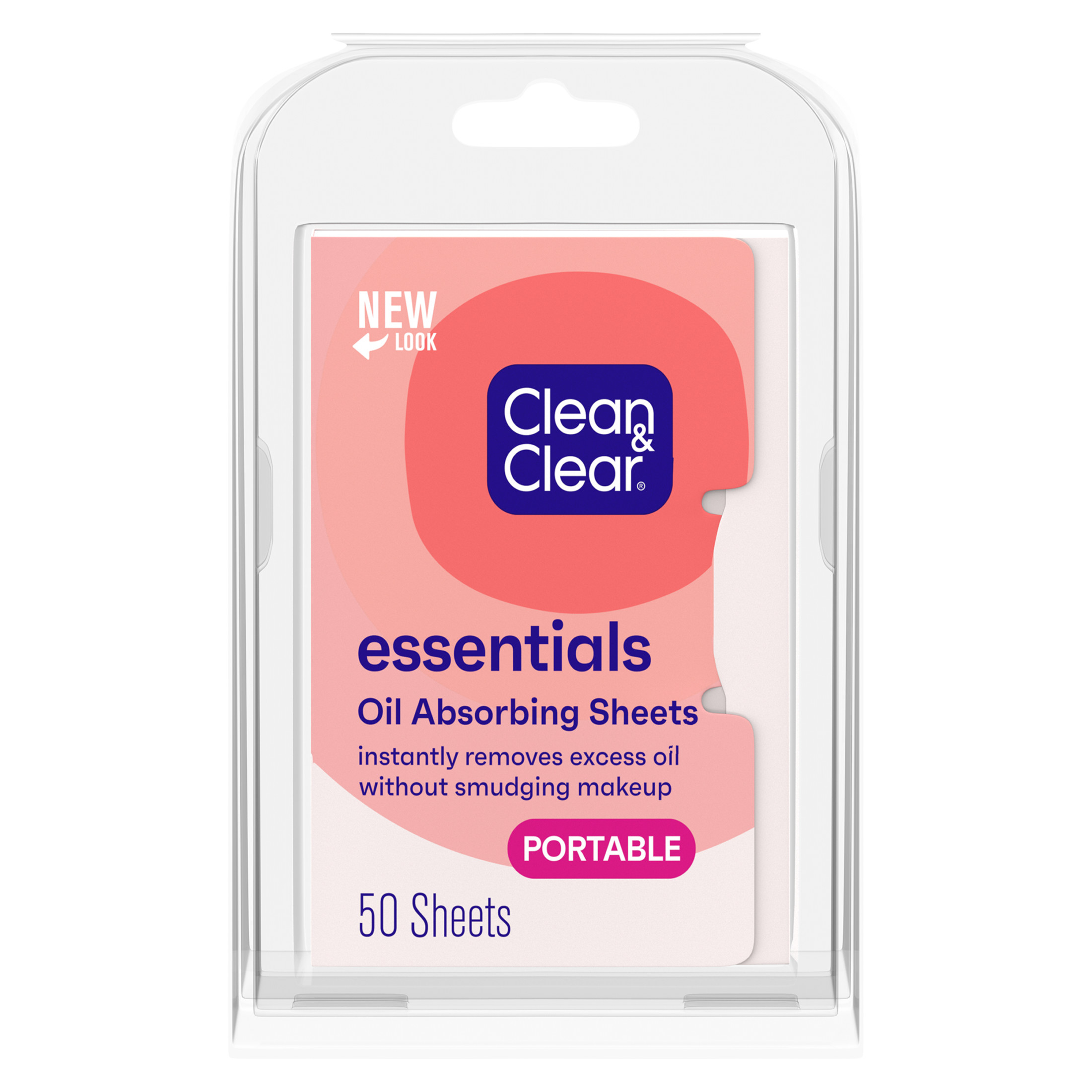 Clean & Clear Essentials Oil Absorbing Sheets for Oily Skin, 50 Ct - image 1 of 9