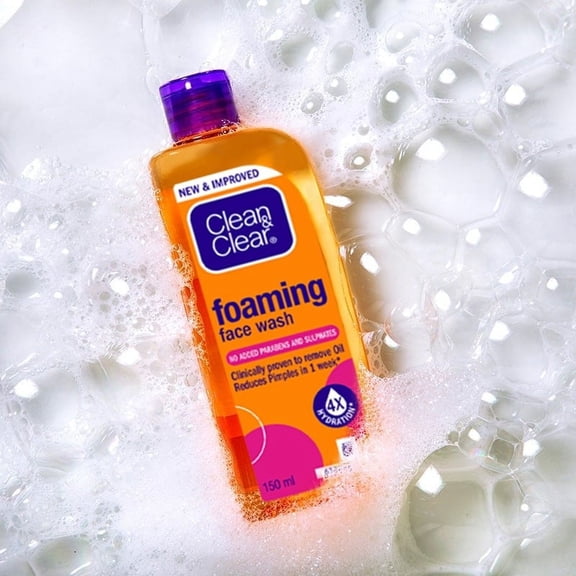 Clean & Clear Foaming Face Wash, 100ml