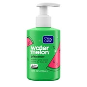 Clean & Clear Hydrating Watermelon Gel Cleanser, Oil-Free, 7.5 fl. oz