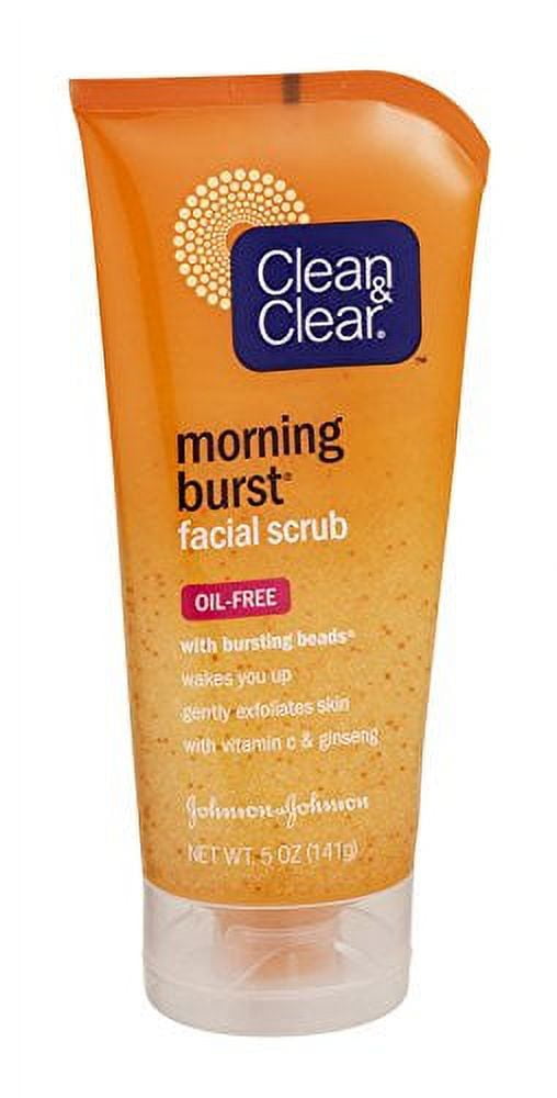 CLEAN & CLEAR Morning Burst Facial Scrub Oil-Free 5 oz