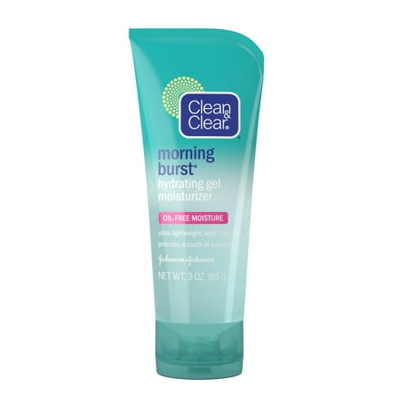 Clean & Clear Morning Burst Hydrating Gel Face Moisturizer, 3 oz