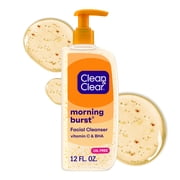 Clean & Clear Morning Burst Vitamin C Face Wash, 12 fl. oz