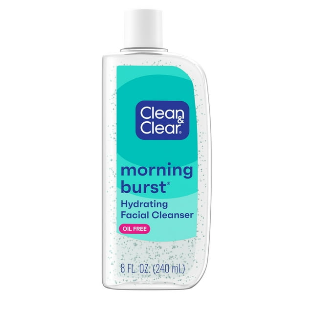 Clean & Clear Morning Burst OilFree Hydrating Face Cleanser, 8 fl. oz