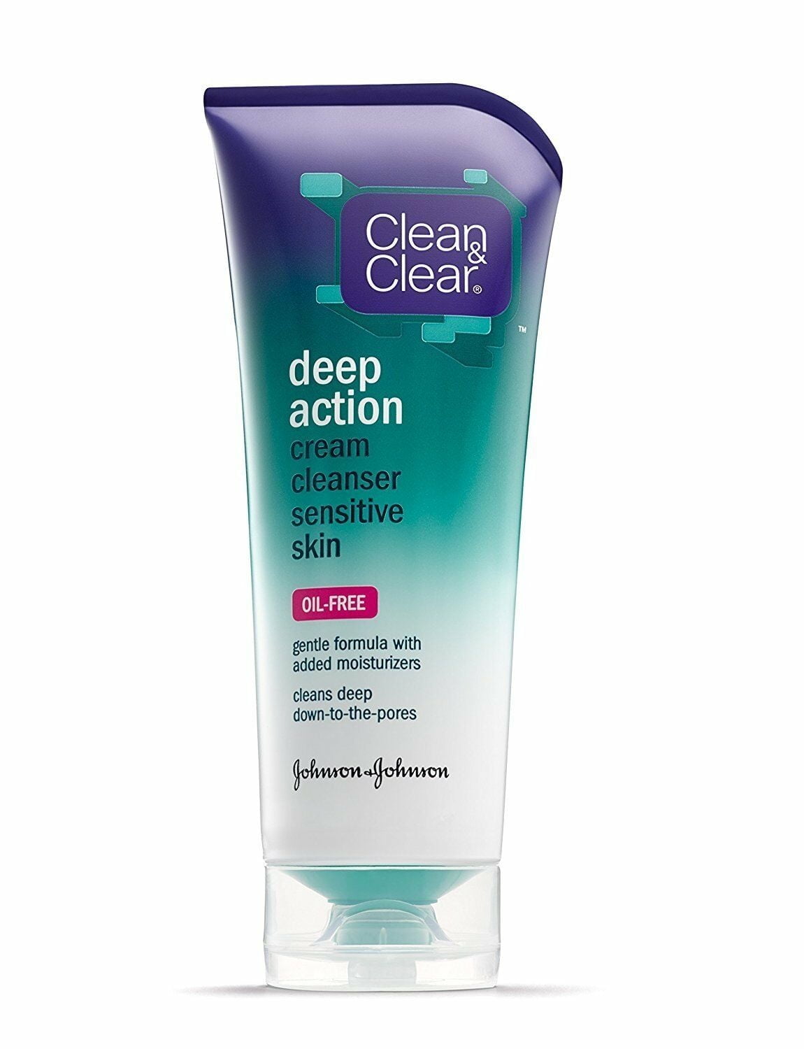 Clean & Clear Oil-Free Deep Action Cream Cleaner for Sensitive