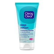 Clean & Clear Deep Action Exfoliating Face Wash, 5 fl. oz