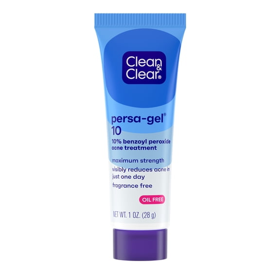 Clean & Clear Persa-Gel 10 Acne Treatment, Benzoyl Peroxide, 1 fl. oz