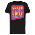 thumbnail image 1 of Clean Code Dirty Mind Logo Tee Men's -Image by Shutterstock, 1 of 2