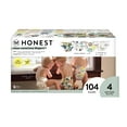 thumbnail image 1 of Clean Conscious Disposable Diapers - Four Print Pack - Size 4 - 104ct, 1 of 9