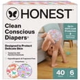 thumbnail image 1 of Clean Conscious Disposable Diapers -  Super-absorbent, Eco-friendly, Soft, Improved Fit, Leak Protection, 1 of 7