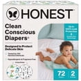 thumbnail image 1 of Clean Conscious Disposable Diapers -  Super-absorbent, Eco-friendly, Soft, Improved Fit, Leak Protection, 1 of 7
